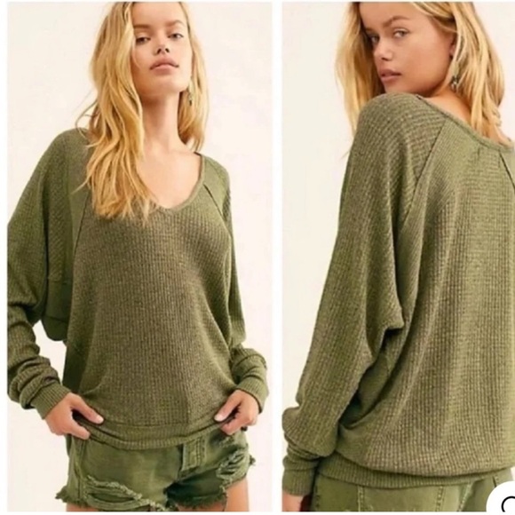 Free People Tops - NWOT Free People Santa Clara Thermal